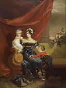 George Dawe Charlotte of Prussia with children USA oil painting artist